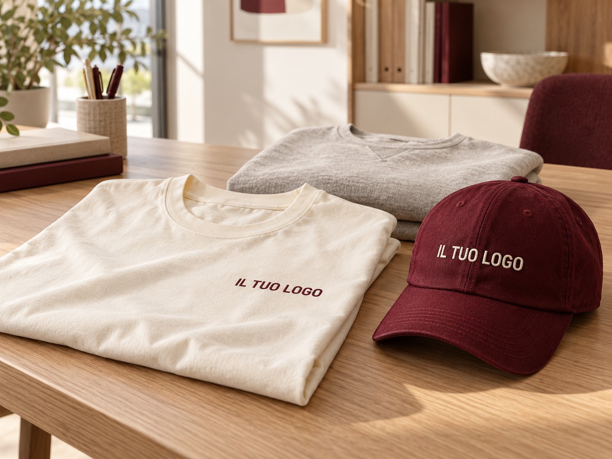 T-shirt e cappelli personalizzati per aziende