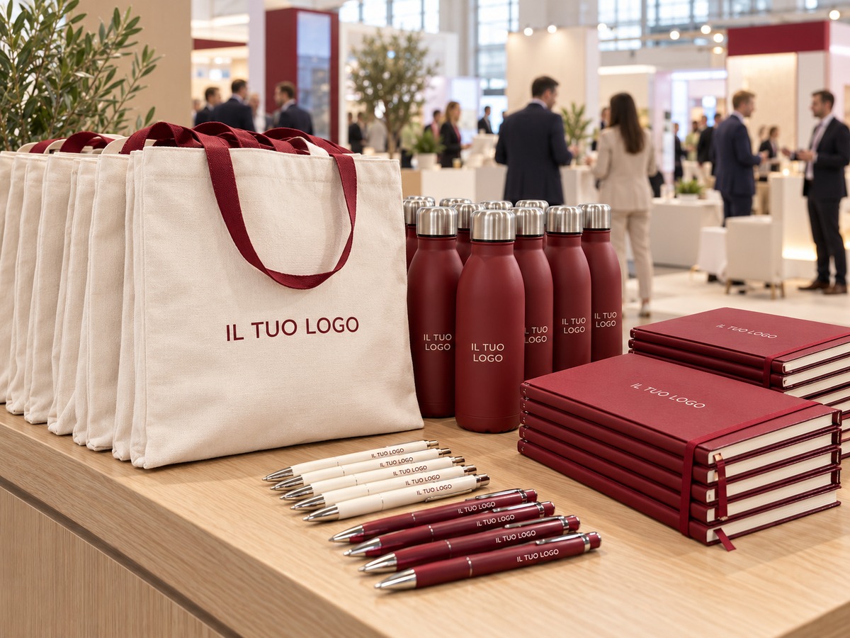 Gadget personalizzati per fiere ed eventi aziendali